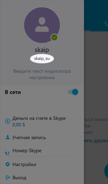 Мы удачно зарегистрировали аккаунт Skype с нужным нам логином